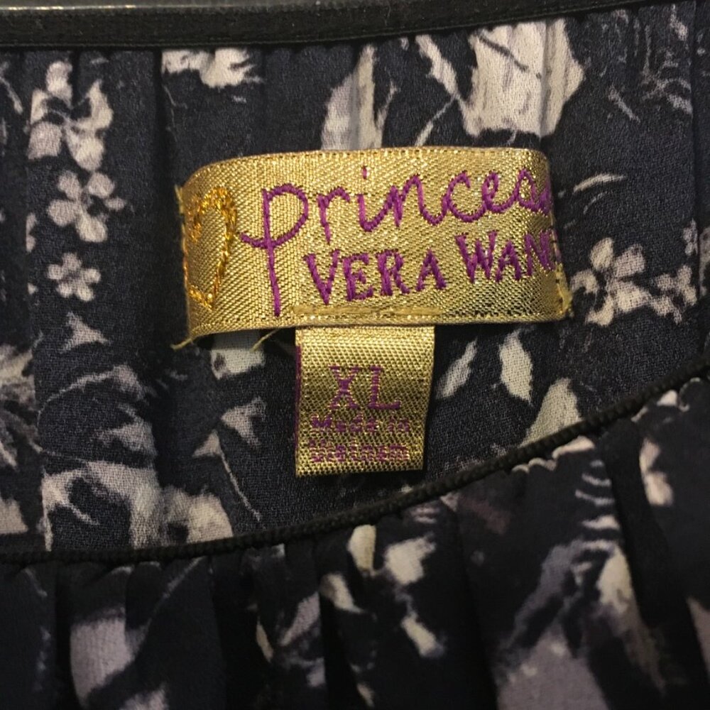 Princess Vera Wang Strapless Floral Jumpsuit - Picture 3 of 10